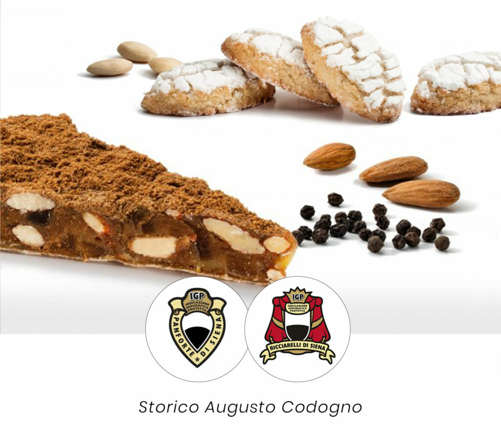 Storia dei dolci senesi e delle materie prime utilizzate per il Panforte di Siena IGP e i Ricciarelli di Siena IGP