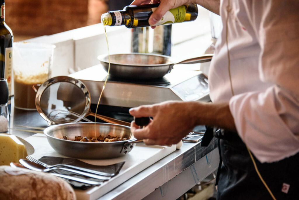 Cooking show con lo chef Stefano Pinciaroli